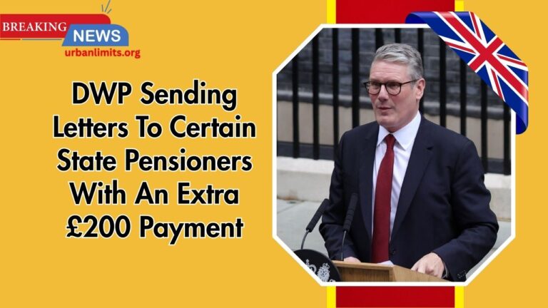 DWP Sending Letters To Certain State Pensioners With An Extra £200 Payment