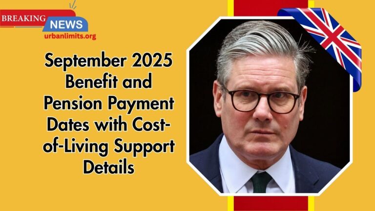 September 2025 Benefit and Pension Payment Dates with Cost-of-Living Support Details