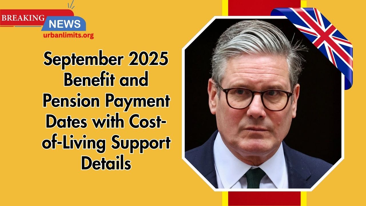 September 2025 Benefit and Pension Payment Dates with Cost-of-Living Support Details